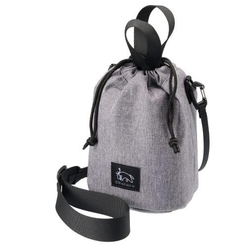 Hakuba [.co.jp Limited] HAKUBA Camera Bag Chululu Holiday Draw Bag AZ S Size Heather Gray A Drawstring Bag That Allows You To Carry Around Your Camera