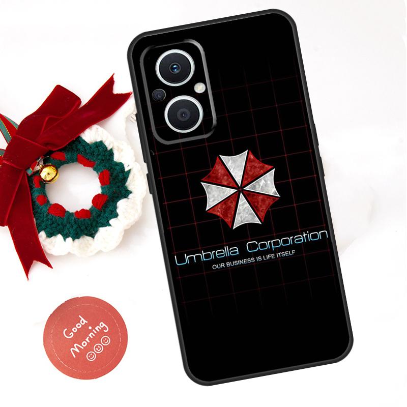 Umbrella Corporation Funda For OPPO Reno 8 Lite 10 11 12 13 14 Pro 11F 12F 13F 14F OPPO Find X8 X5 X6 X9 Pro Case