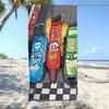 Anime Cartoon Digital Print Quick-Dry Beach & Travel Towel