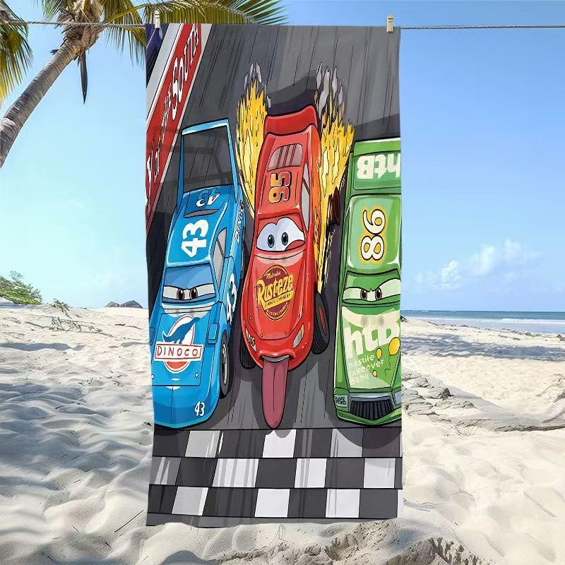 Anime Cartoon Digital Print Quick-Dry Beach & Travel Towel