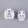 1 Set 2 Pin Electric Ventilation Seat Connector Motor Anti-Theft Device Window White Male Female Plug Dj7026A-2.2-11/21