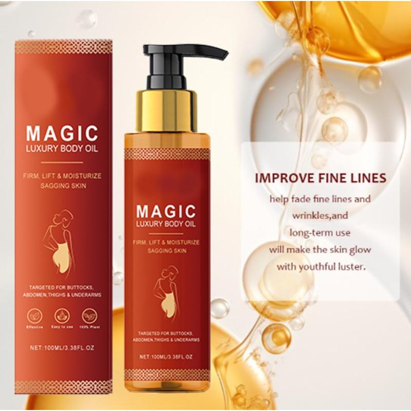 100ml Magisches Luxus Körperöl Tief Feuchtigkeitsspendend Trockene Haut Straffend Elastisch Brust Oberschenkel Verjüngend Reparierend Nährendes Öl