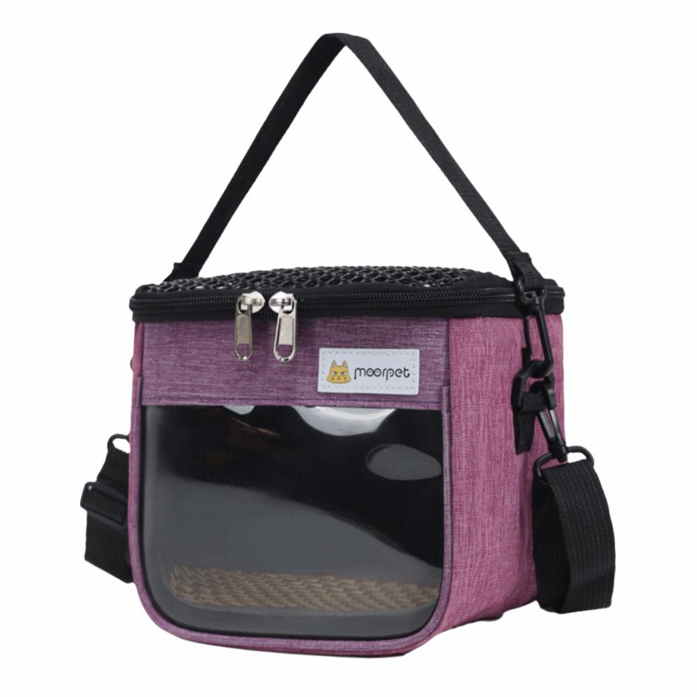 Clear View Pet Takeaway Bag Handheld Pet Backpack Pet Carrying Box Chinchilla Outdoor Cage  Bird