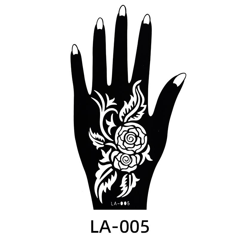 Hollow Tattoo Sticker Waterproof Indian Hannah Tattoo Template Hand Painted Diy Painted Hand Tattoo