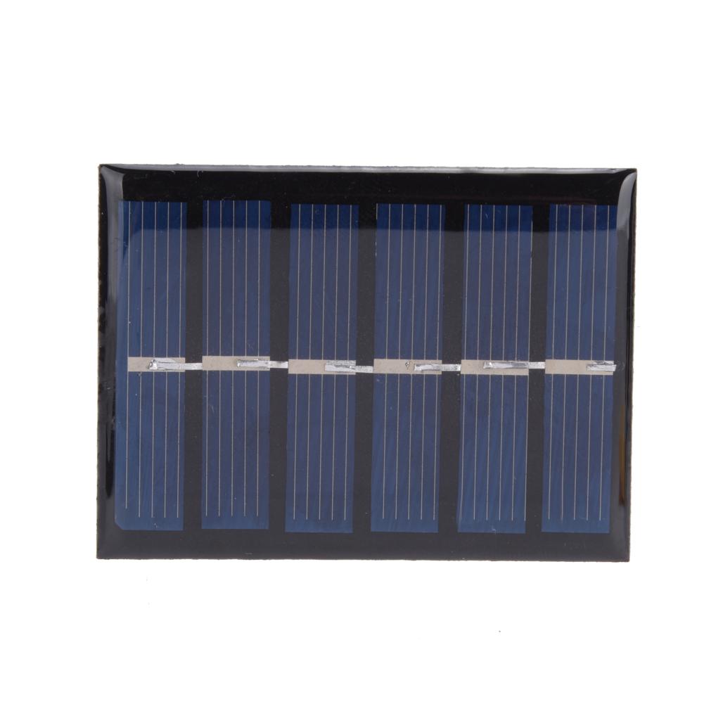 4Pcs 3V 100MA 0.3W DIY Portable Solar Power Charging Panel Epoxy Board 65*48MM