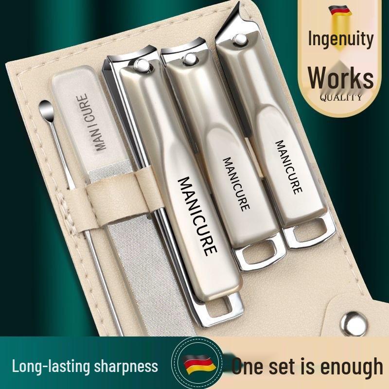 Premium Angled Nail Clippers for Men - Imported Professional Nail Care Tool