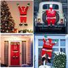 Santa Claus Climbing Wall Decoration Ornament - Christmas Pendant Gifts