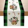 Christmas Table Runner Festive Home Table Cover Tablecloth for 2025 New Year Dropshipping
