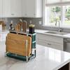 Rustproof Cutter Cutting Board Storage Rack Large Capacity Cutter Holder  Kitchen