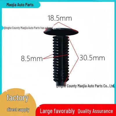 8mm Hole Car Headliner Plastic Clips & Fasteners for Trunk Lining