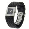 CHANEL Matelasse Watches H0116 black blackDial Stainless Steel/leather Quartz Analog display Women Used