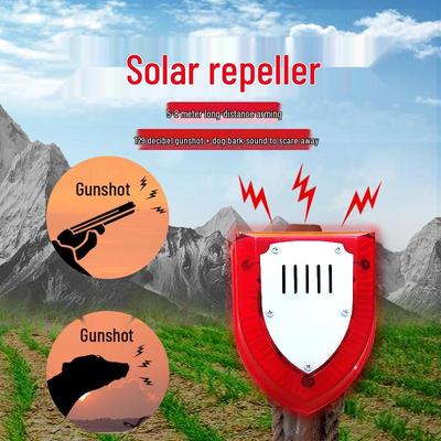 Solar Animal Repeller for Outdoor Use – Protect Farmland & Cornfields from Wild Boars and Pests