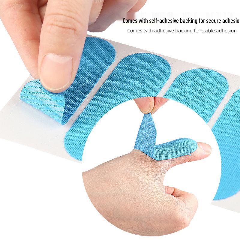 Elastic Finger Protector Patches - 5 pcs/sheet: Anti-Friction Support Tape for Thumb and Fingers in Bowling and Sports