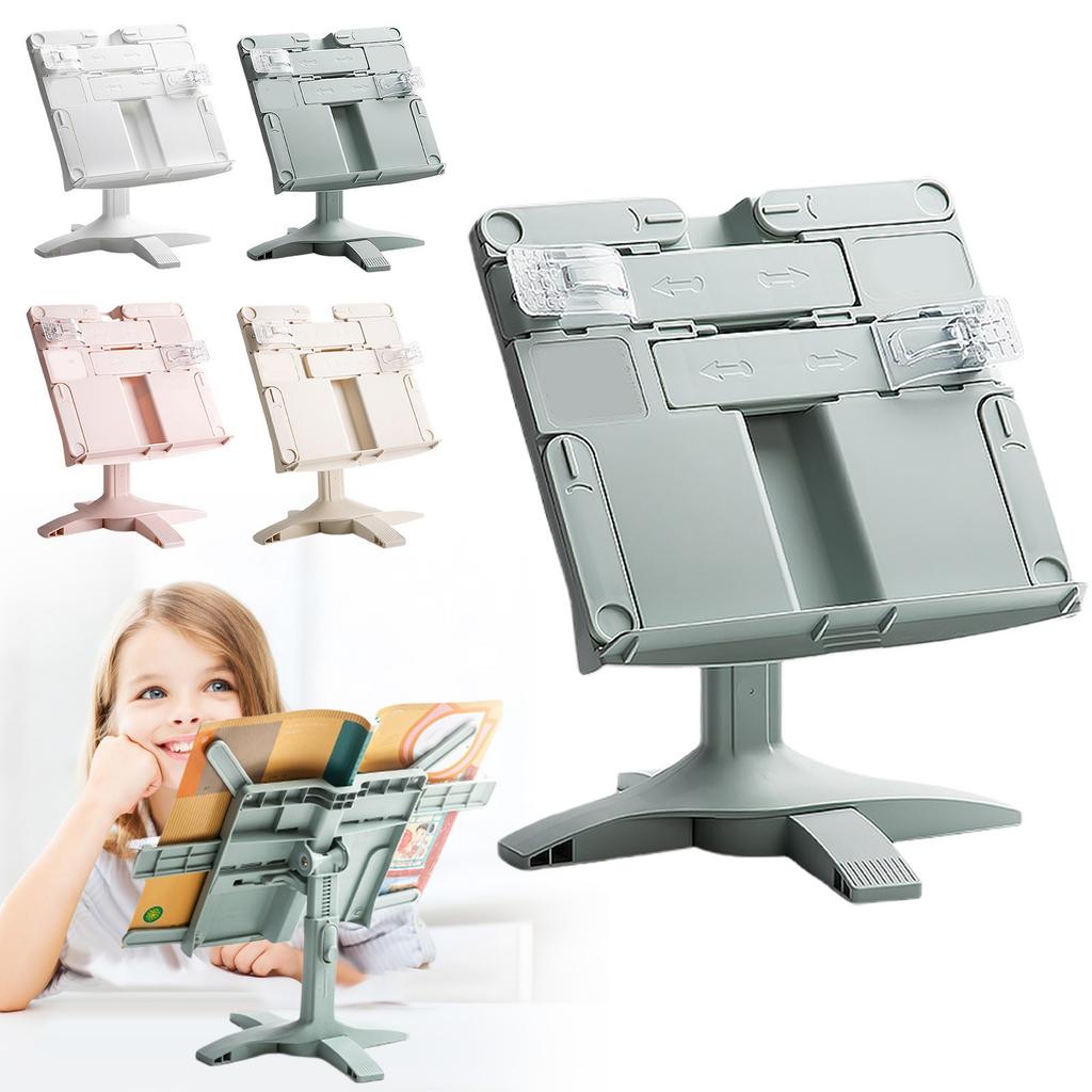 Reading Stand, Reading Bookshelf, Multifunctional Adjustable, Simples Book Shelf, Desk For Elementary School Students, Book Holder
