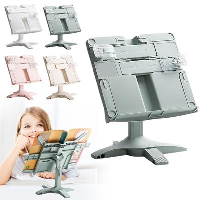 Atril de Lectura, Estantería para Libros, Multifuncional Ajustable, Estantería Sencilla, Escritorio para Estudiantes de Primaria, Soporte para Libros