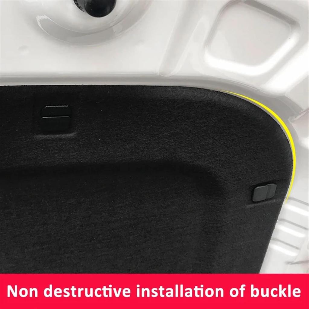 Front Engine Hood Pad Compatible for Toyota Highlander Kluger XU40 2008~2013 Heat Sound Insulation Cotton Mat Soundproof Covers Accessories(Color:PET