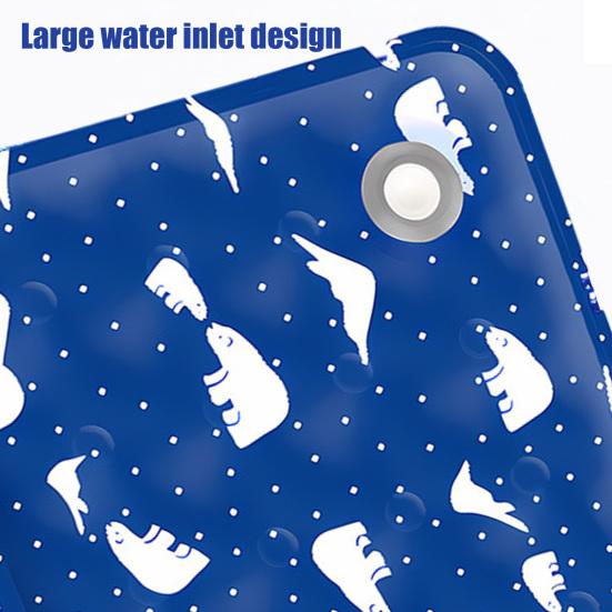 Dog Cooling Mat Water Inject Pet Cool Pad Summer Self Cooling Blanket for Small Medium Dogs Cats Indoor Outdoor Use