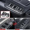 Matte Carbon Wood Grain Trim For Honda CRV CR-V 2017 - Car Inner Armrest Window Glass Lift Switch Garnish Protector Cover
