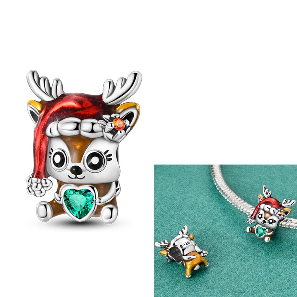 Copper Charms Beads Fit Original Bangle Dangle Bracelet Making For Woman Jewelry Fashion Pendant