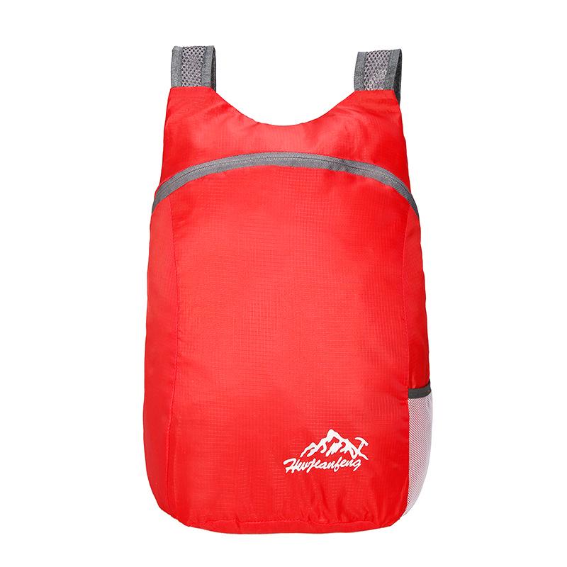 Foldable Water-Repellent Travel Backpack: Large Capacity Outdoor & School Bag for Men and Women