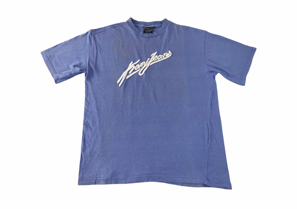 Vintage Style Karl Kani Jeans Embroidery Logo Printed Design Tee T-shirt Inspired Designer Streetwear Unisex Wear Fits Size L YA002J
