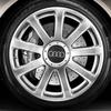 4pcs 146mm Gray Black Car Rim Cover Wheel Center Hub Caps 8D0601165K For 8s TT A2 A3 A4 A8 S6 Q5 Q7 RS6 Car logo Accessoriess8