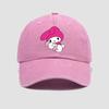 Kuromi Baseball Caps Adult Outdoor Hat Cute Anime Melody Cinnamoroll Sanrios Cap Cotton Cartoon Bonnet Girl Headgear Women Gift