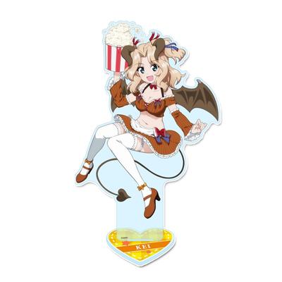 Girls & Panzer Final Chapter Kei Original Big Acrylic Stand Little Devil Waitress