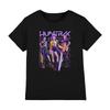 K-Pop Demon Hunters Huntrix HuntrX Golden Trio Pose Kids T Shirt Black