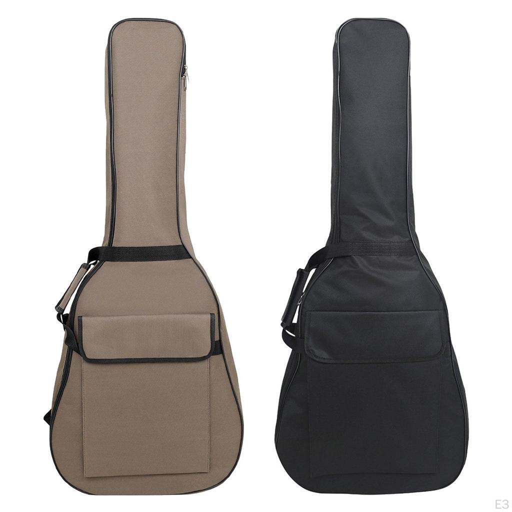 41 zoll Akustikgitarre Gig Bag Große Fronttasche Dual Schultergurt Klassische