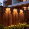 Solar Decorative Outdoor Wall Lamp for Gardens and Courtyards