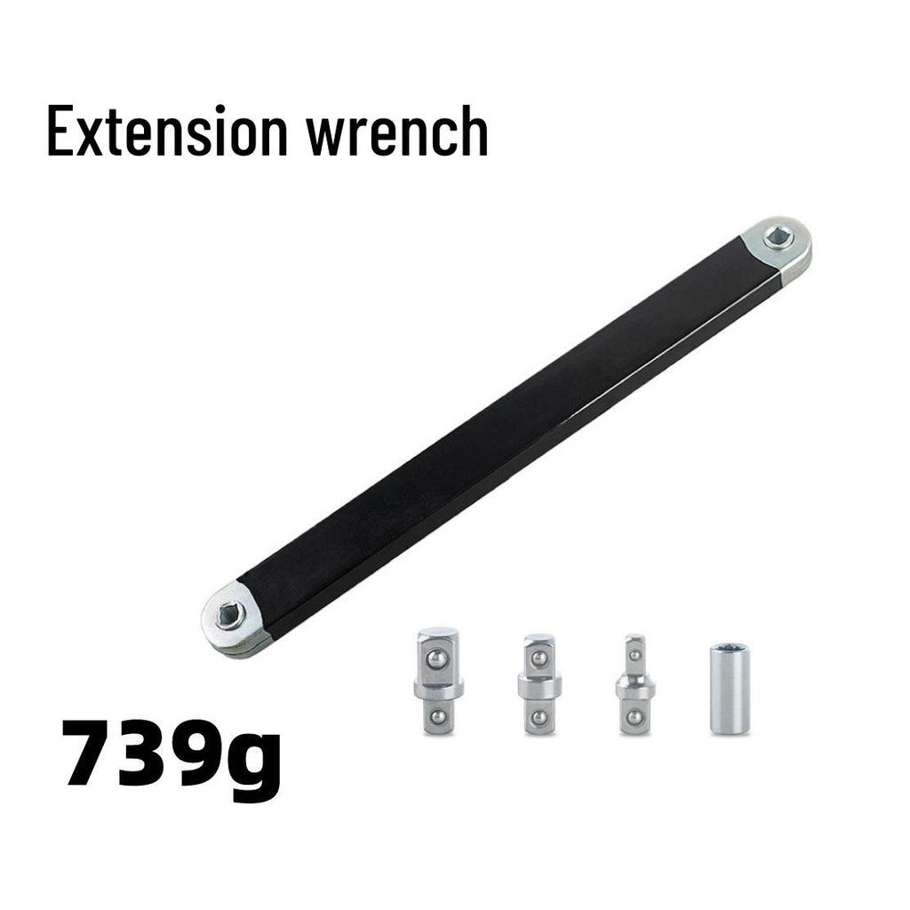 Yunbei 2-in-1 Ratchet Extension Wrench Set for Tight Spaces