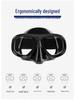 Wave Pro Snorkel Set: Silicone Dry Snorkel & Large Frame Prescription Diving Mask