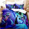Fizzarolli Boss Bedding Set Single Twin Full Queen King Size Bed Set Adult Kid Bedroom Duvetcover Sets Anime Parure De Lit Bed