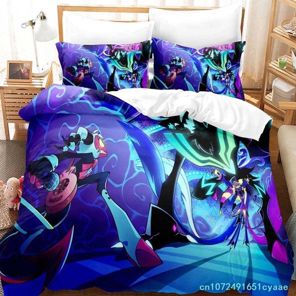 Fizzarolli Boss Bedding Set Single Twin Full Queen King Size Bed Set Adult Kid Bedroom Duvetcover Sets Anime Parure De Lit Bed