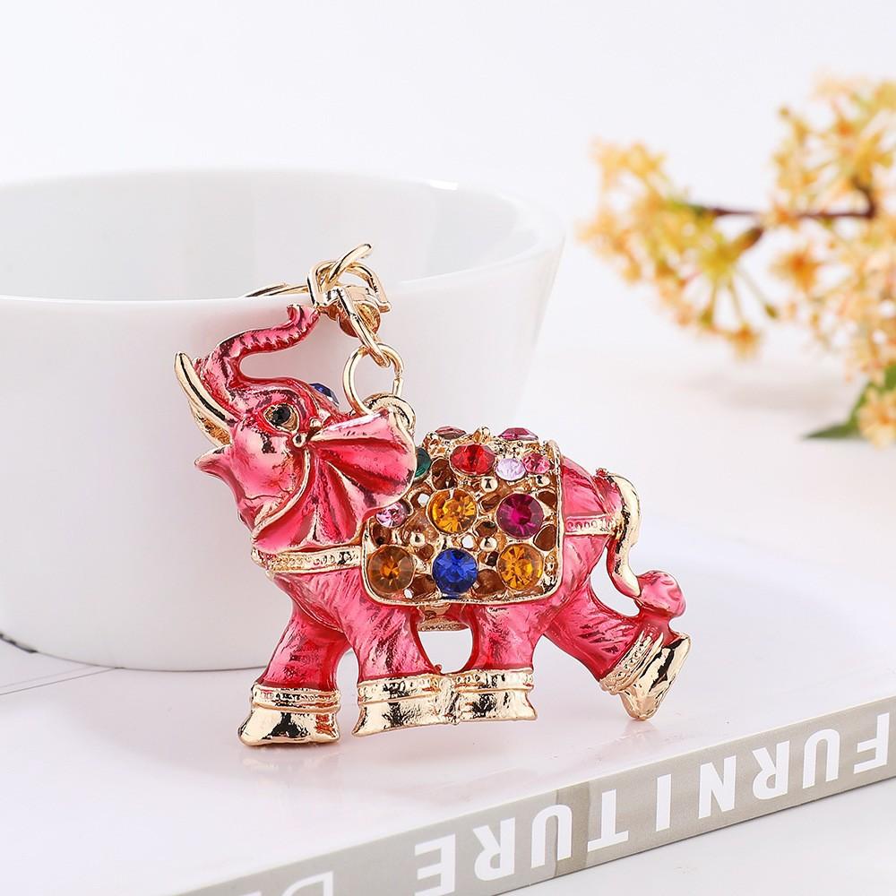 War Elephant, Elephant, Gong Elephant - Cultural Keychain with Creative Design
