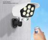 77LED Solar Light with Remote Control Monitoring Style Solar Street Light Garden LED Light