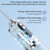 Smart Electric Oral Irrigator Rechargeable Cordless Electric Tooth Flusher Professional with 4 Nozzles Tooth Scaler Braces Care