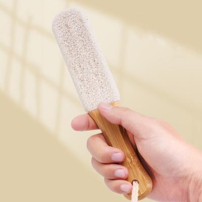 Yousheng Wooden Foot File Callus Remover Double-Sided Foot Grinder Ergonomic Handle Foot Scrubber Foot Care And Foot Exfoliator Foot Rasp