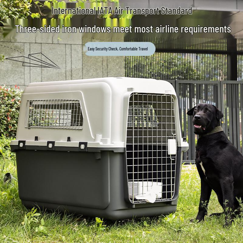 Portable Pet Carrier: Detachable, Multi-Style Trolley for Small to Medium Pets - Ideal for Air Travel