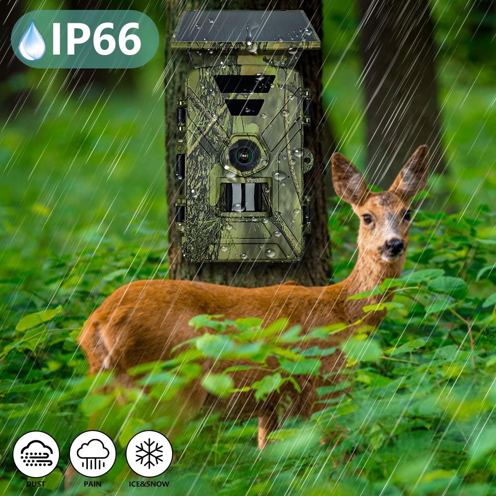8K WiFi Trail Camera with 5200mAh Solar Battery & Infrared Capabilities