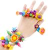Colorful Snap Beads No String Required DIY Bead Set New Children's Beading Toy  for Girls