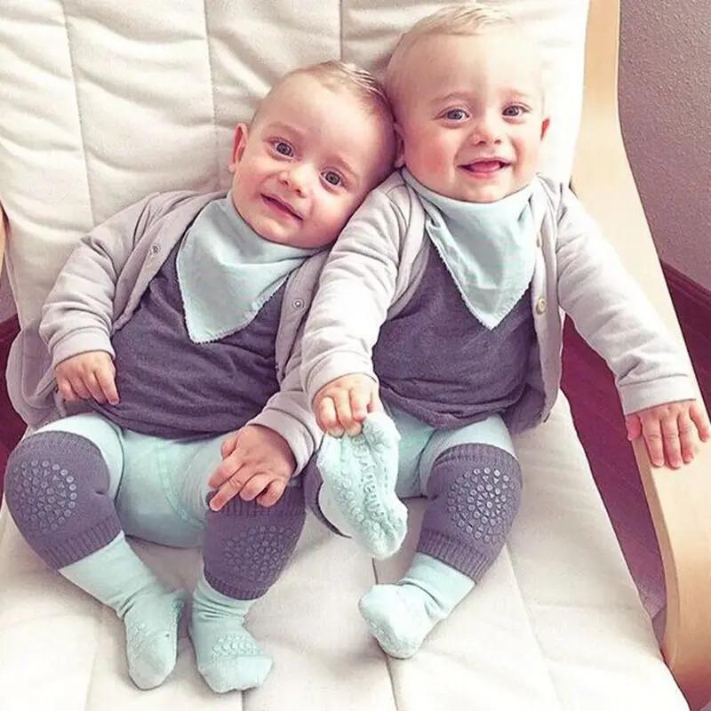 1/2 Pair Baby Knee Pad Kids Safety Crawling Elbow Cushion Infant Toddlers Baby Leg Warmer Knee Support Protector Pads