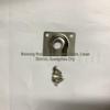 Rectangular Metal Electric Guitar/Bass Output Jack Plate Guard