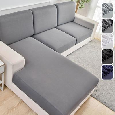 1Pc Solid Color Elastic Sofa Sofa Slipcover Non-Slip Sofa Covers Furniture Protector For Bedroom Office Living Room Home Decor
