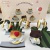 Mofusand Plump Series Blind Box Hamburger Bread Cat Fruit Cat Figures Kawaii Desktop Decoration Collectable Toy Festival Gift