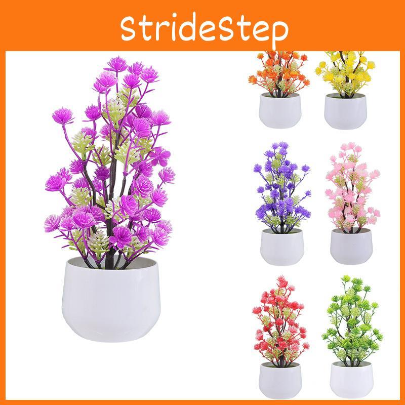 Camellia Multicolor Simulation Japomica Artificial Flower Green Plant Bonsai