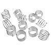Elegant Napkin Rings 12 Pcs Handcrafted Metal Holders Suitable for Weddings Birthday Parties and Family Gatherings