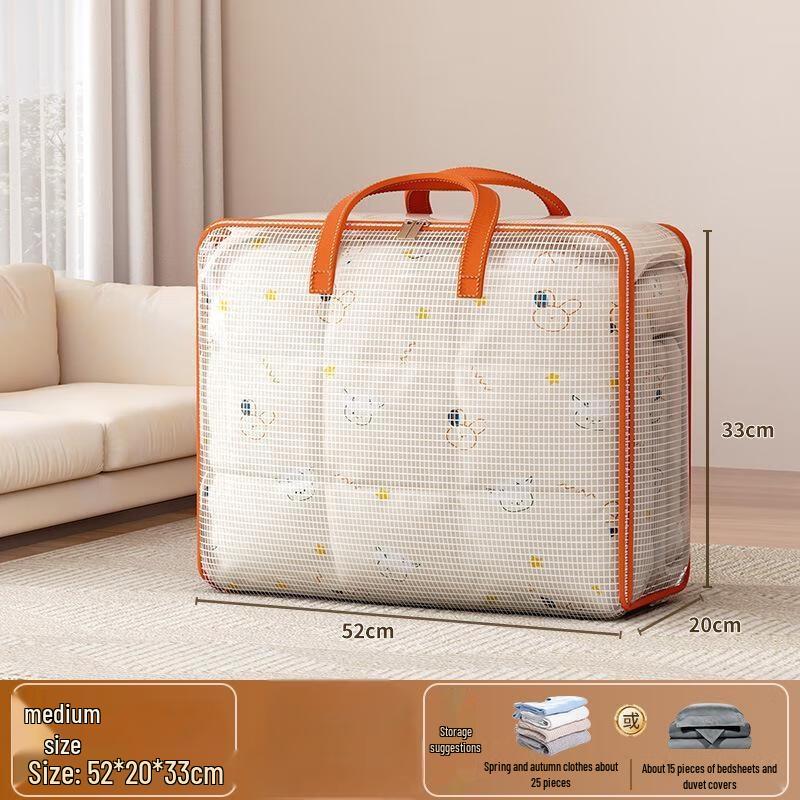 JINGRUIXIANG Extra Thick Moving & Quilt Storage Bags