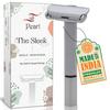 De Pearl Shaving Strakke Scheermes - Revolutionaire Eco Vriendelijke Cartridge Alternatief voor Gladde Scheerervaring, Enkel Mes voor Alle Huidtypen | Rak